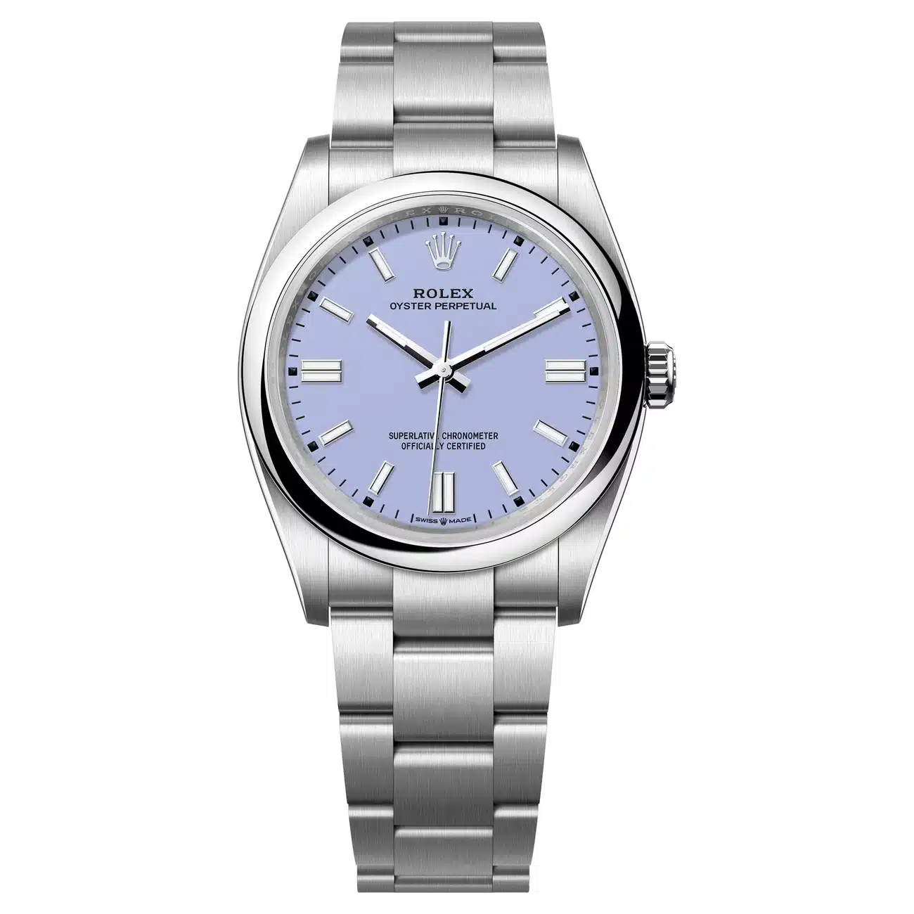 Rolex Oyster Perpetual, reference 126000, Lavender